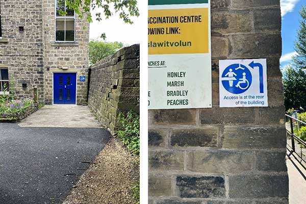 Slaithwaite Civic Hall Changing Places Toilet entrance