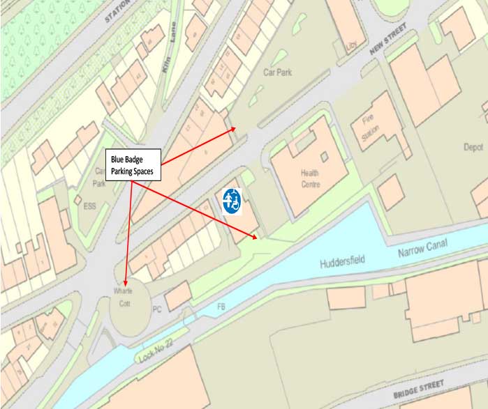 Slaithwaite map