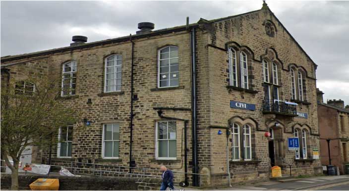 View of Slaithwaite Civic Hall